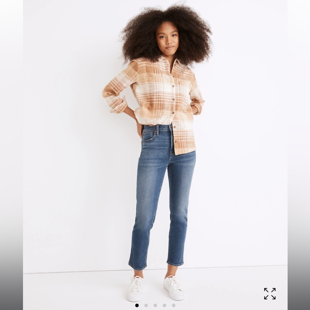 Madewell Stovepipe Jeans in Dearham Wash